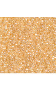 Miyuki delica beads 15/0 - Transparent pale apricot luster DBS-1478